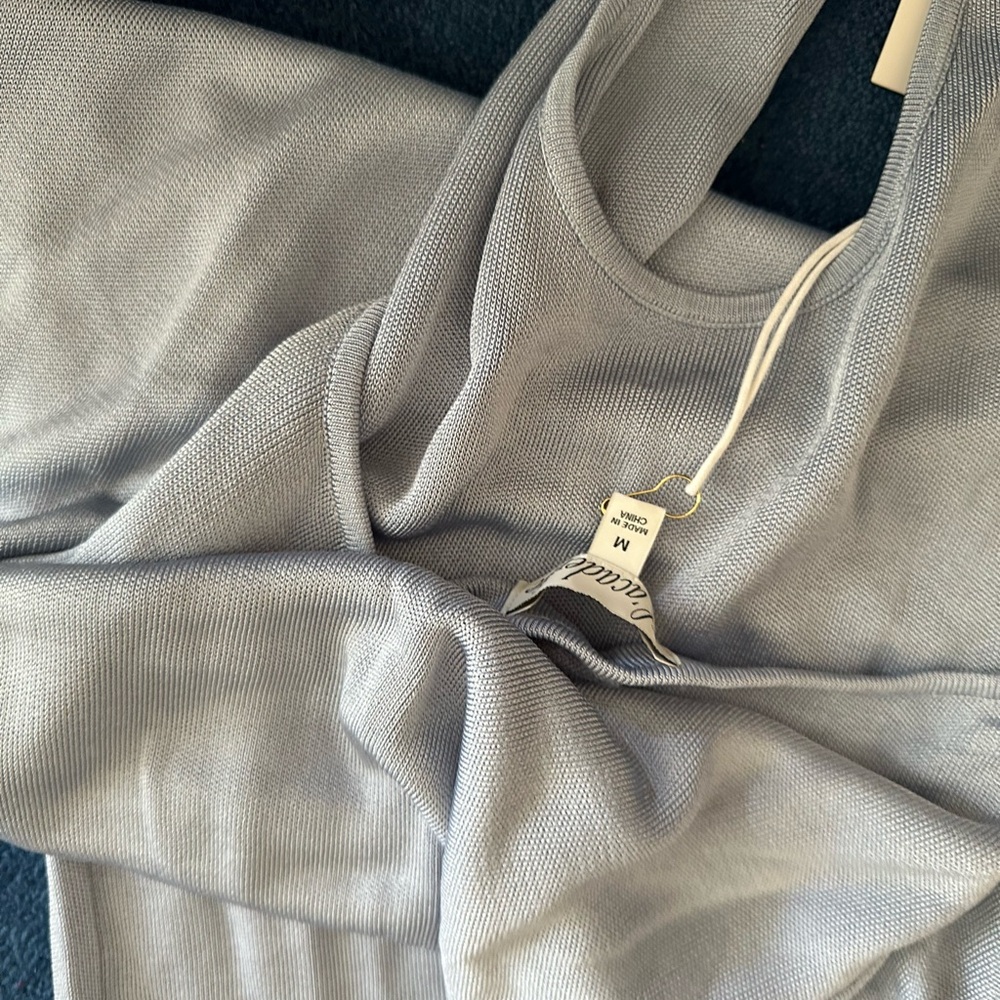 NWOT Camryn Midi Knit Dress in Sky Blue - Picture 4 of 4